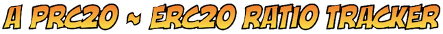 A PRC20 ~ ERC20 Ratio Tracker